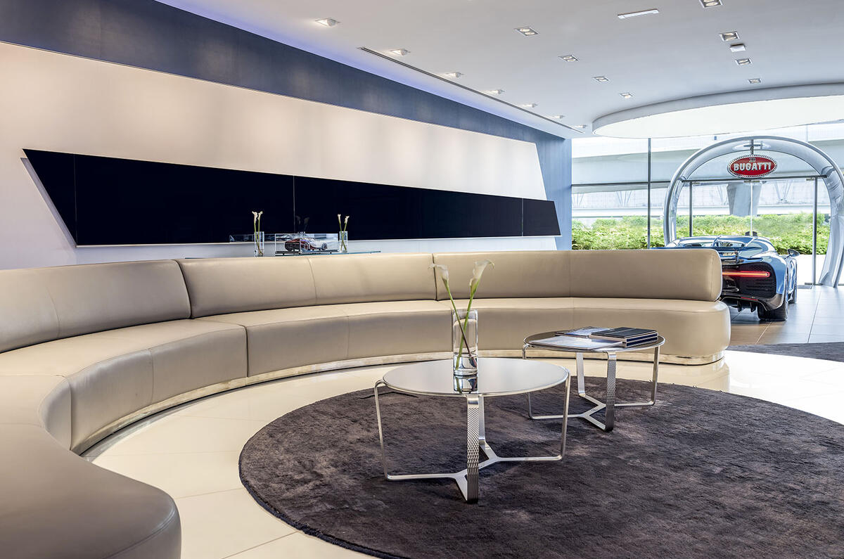 Bugatti opens its largest showroom in Dubai