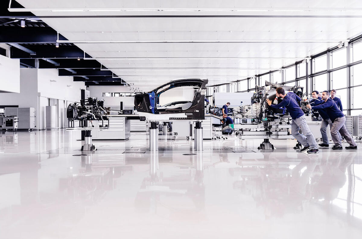 Building a Bugatti Chiron
