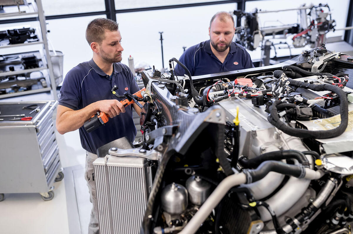 Building a Bugatti Chiron