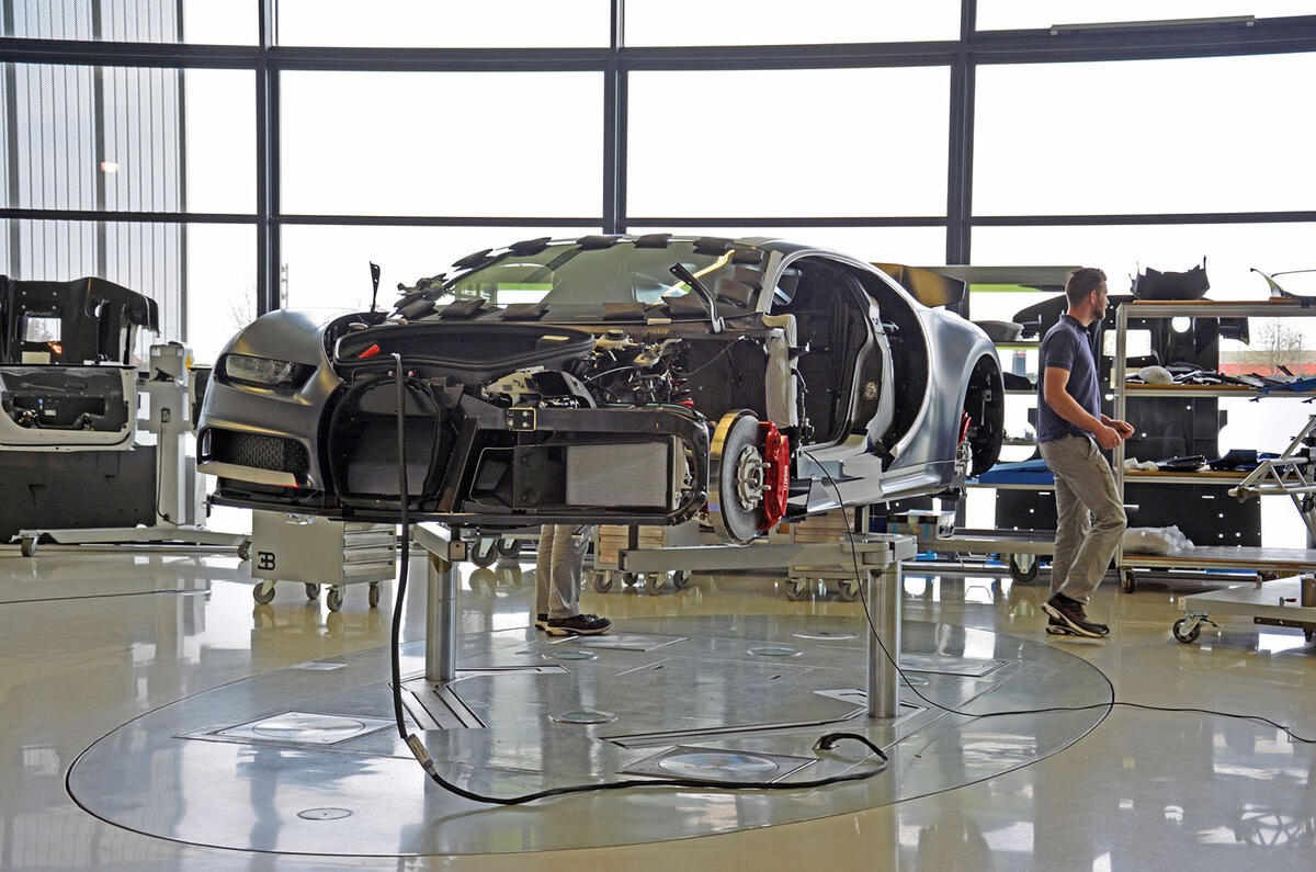 Building a Bugatti Chiron