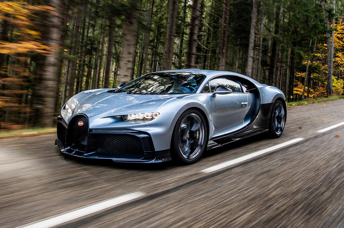 Bugatti Chiron Profilee front three quarter 2