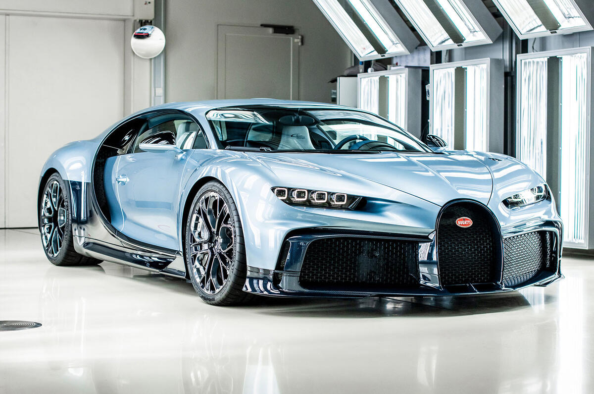 Bugatti Chiron Profilee front three quarter