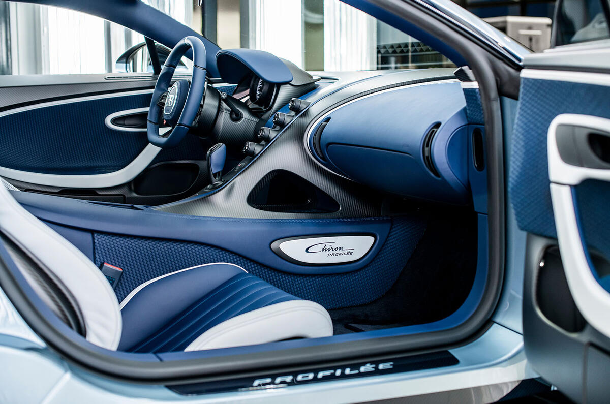 Bugatti Chiron Profilee interior 2