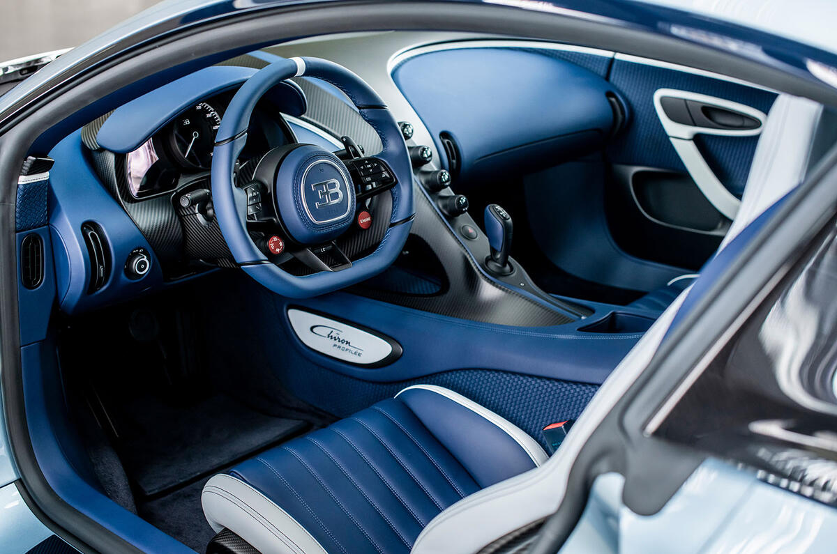 Bugatti Chiron Profilee interior