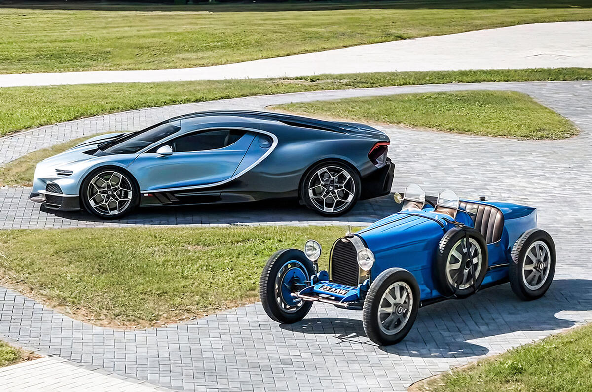 Bugatti Type 35 and Tourbillon