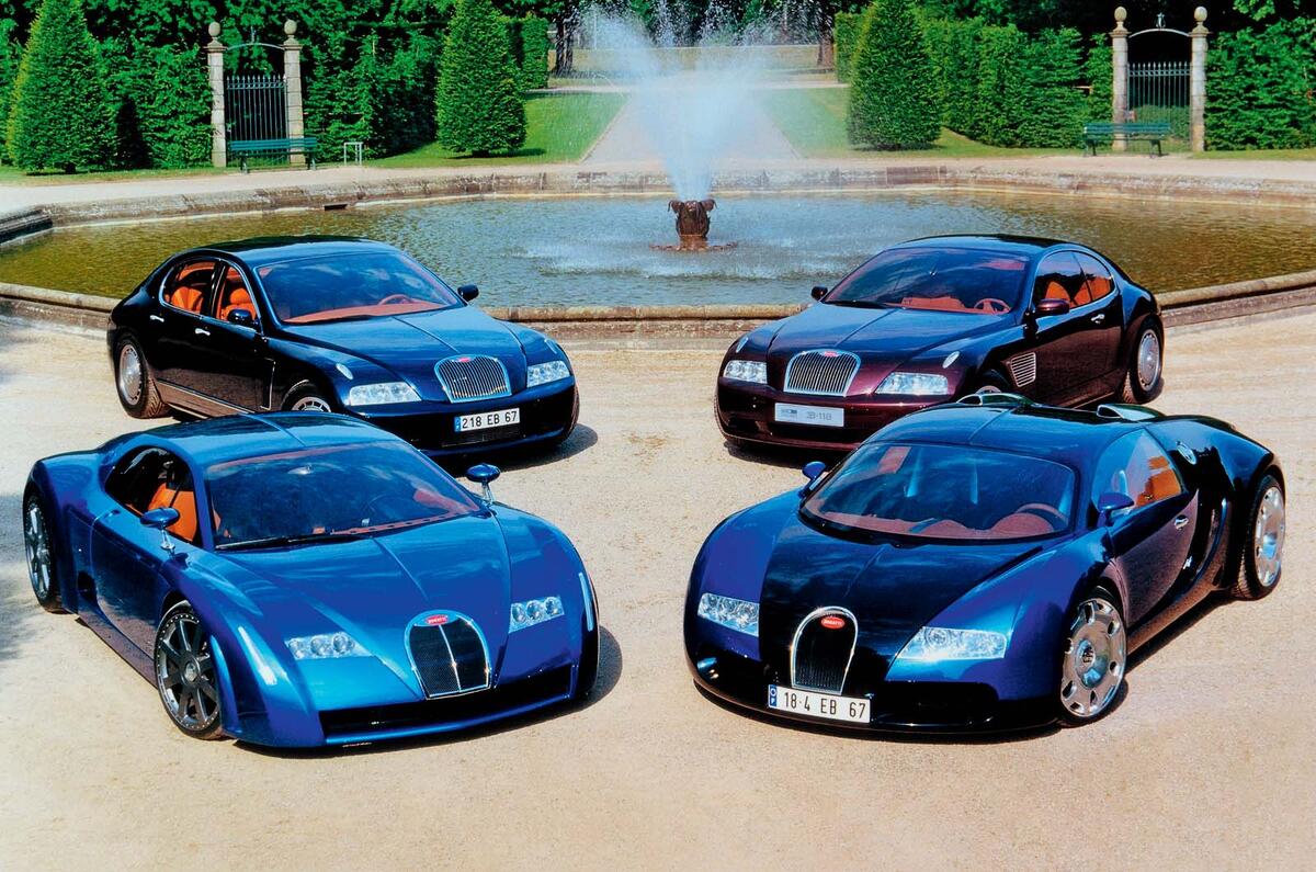 Bugatti veyron concept cars