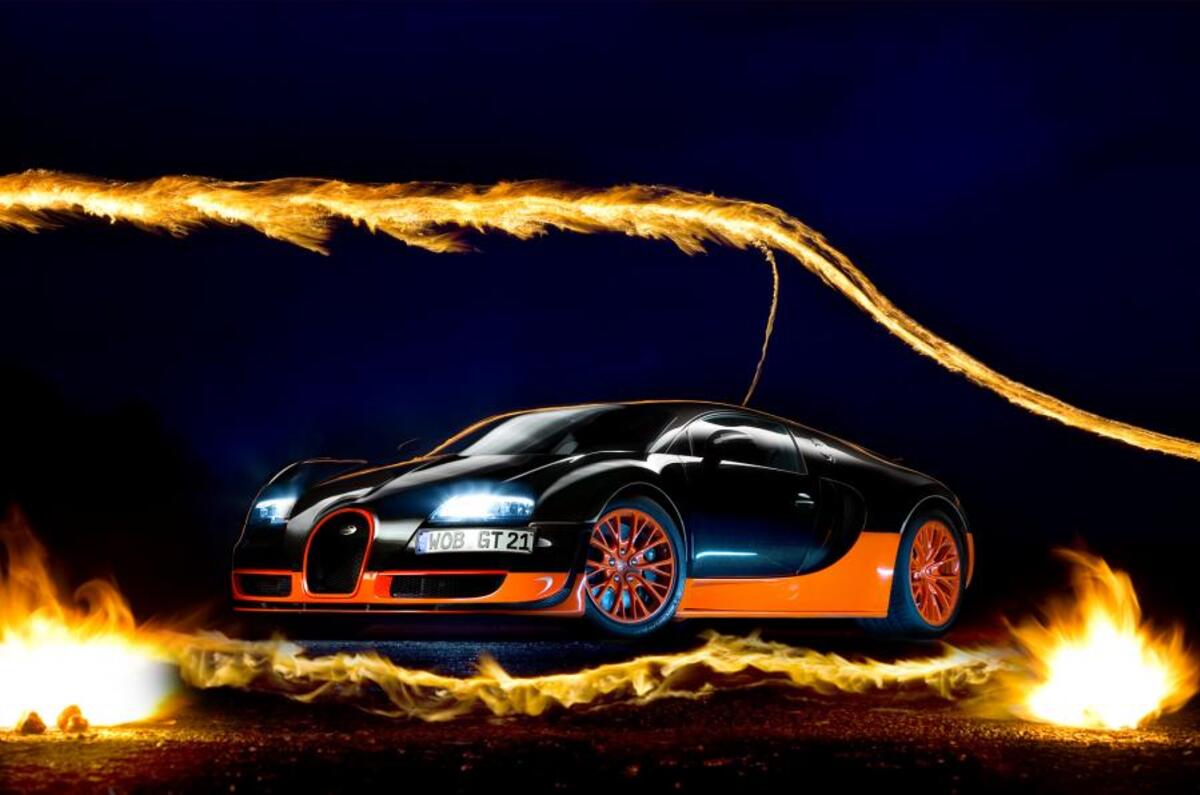 Bugatti veyron super sport static
