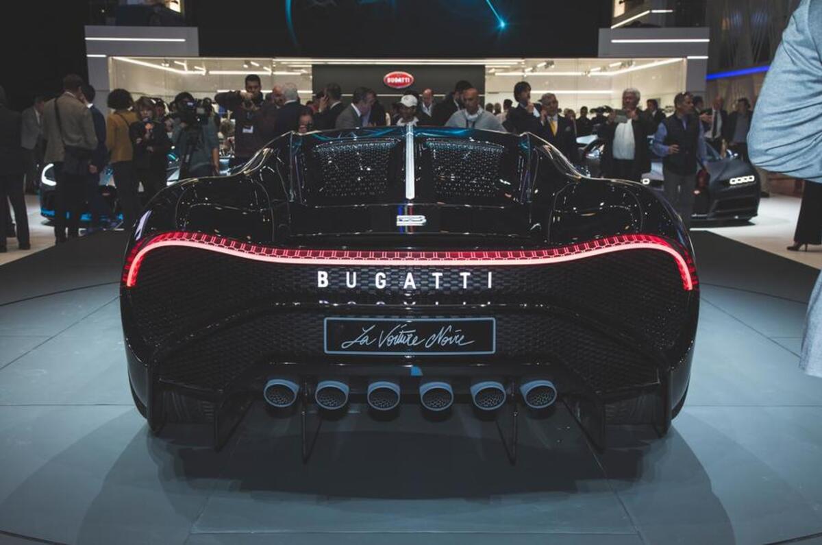 Bugatti Voiture Noire - rear