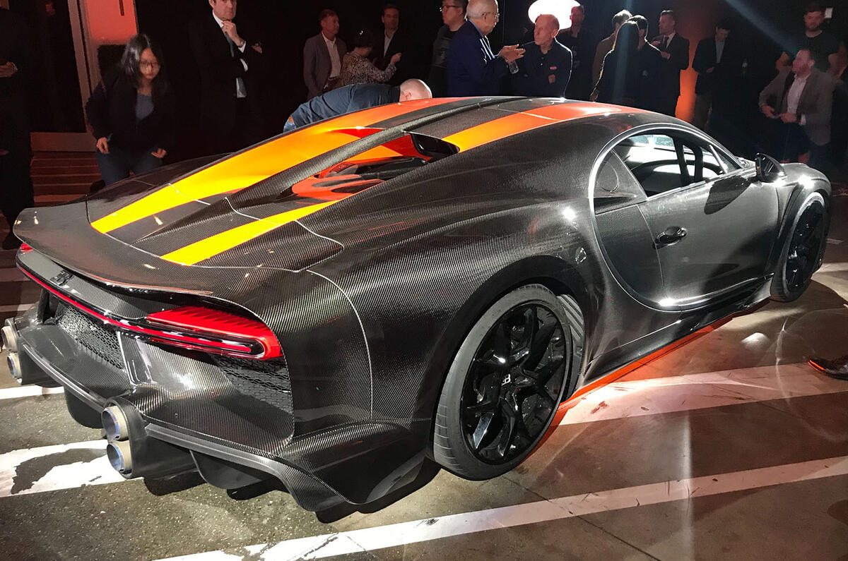Bugatti Chiron Super Sport 300+ rear