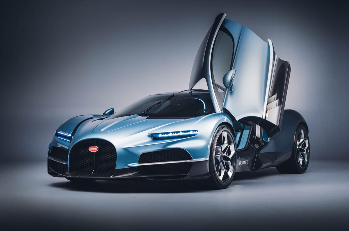 Bugatti Tourbillon doors up Bugatti Tourbillon doors up