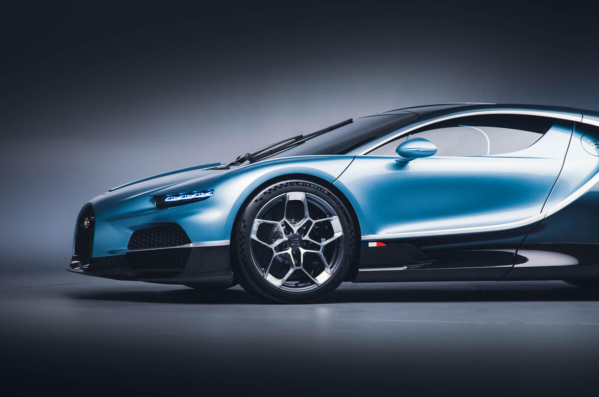 Bugatti Tourbillon front half Bugatti Tourbillon front half