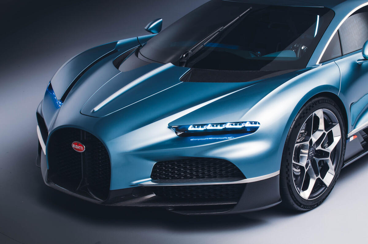 Bugatti Tourbillon front nose Bugatti Tourbillon front nose