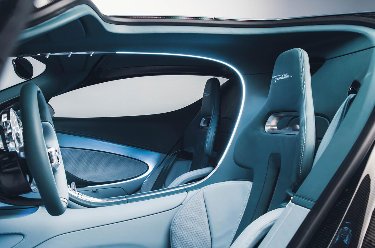 Bugatti Tourbillon seats Bugatti Tourbillon seats