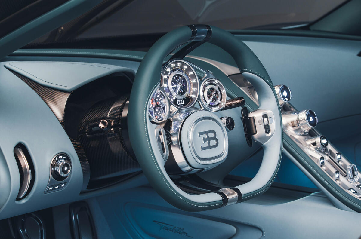 Bugatti Tourbillon steering wheel Bugatti Tourbillon steering wheel