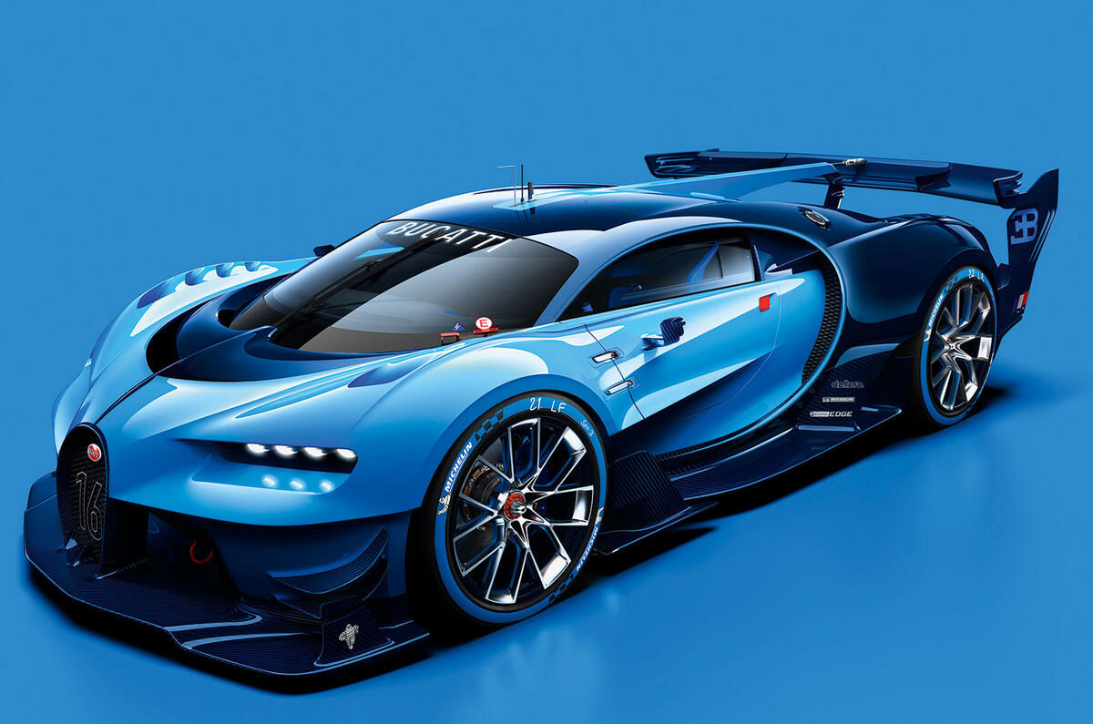 Bugatti Vision Gran Turismo show car Bugatti Vision Gran Turismo show car
