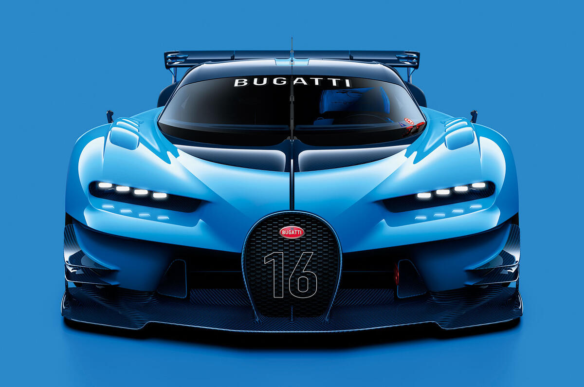 Bugatti Vision Gran Turismo show car Bugatti Vision Gran Turismo show car