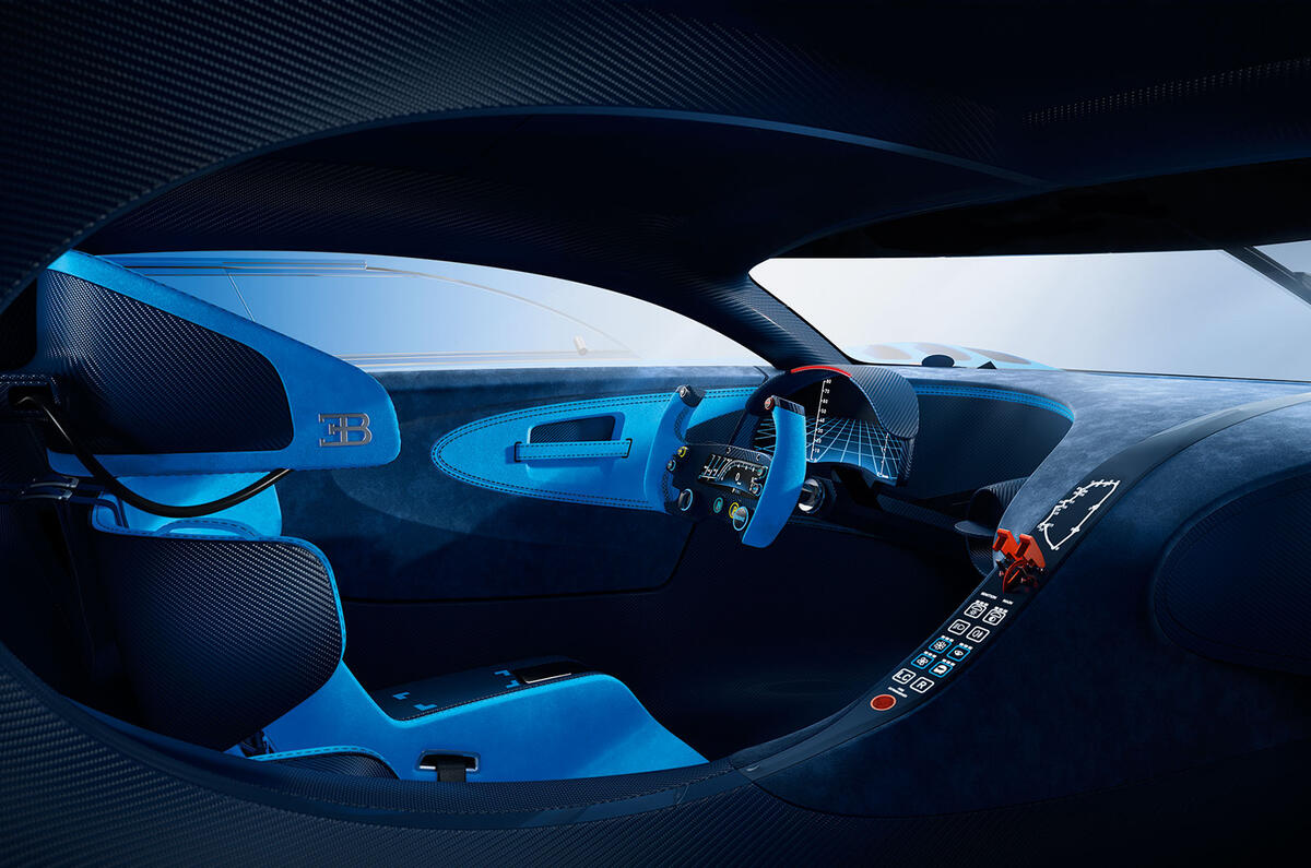 Bugatti Vision Gran Turismo show car Bugatti Vision Gran Turismo show car