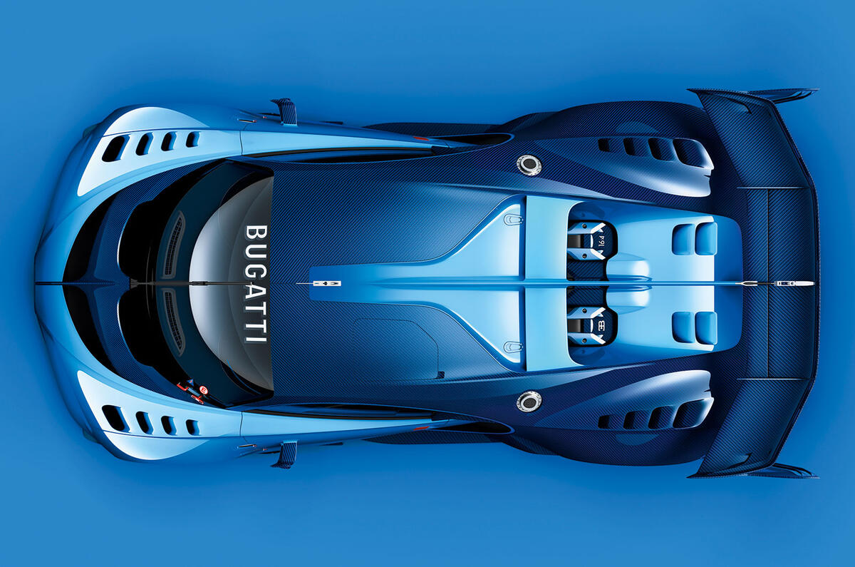 Bugatti Vision Gran Turismo show car Bugatti Vision Gran Turismo show car