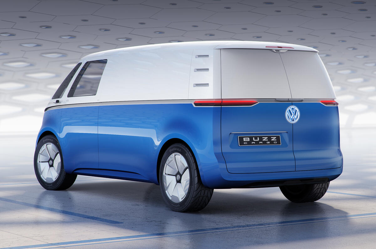 Volkswagen reveals ID Buzz Cargo van as latest MEB family member