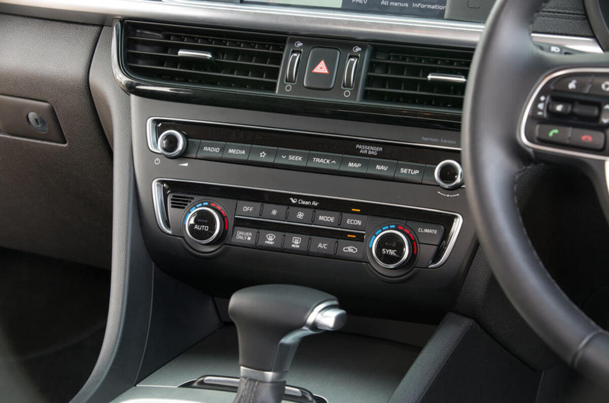 Harman Kardon sound system Kia Optima PHEV