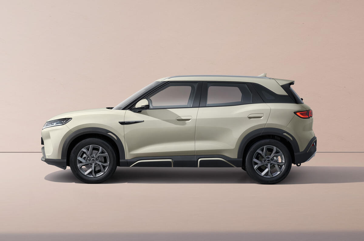 BYD Atto 2 side BYD Atto 2 side