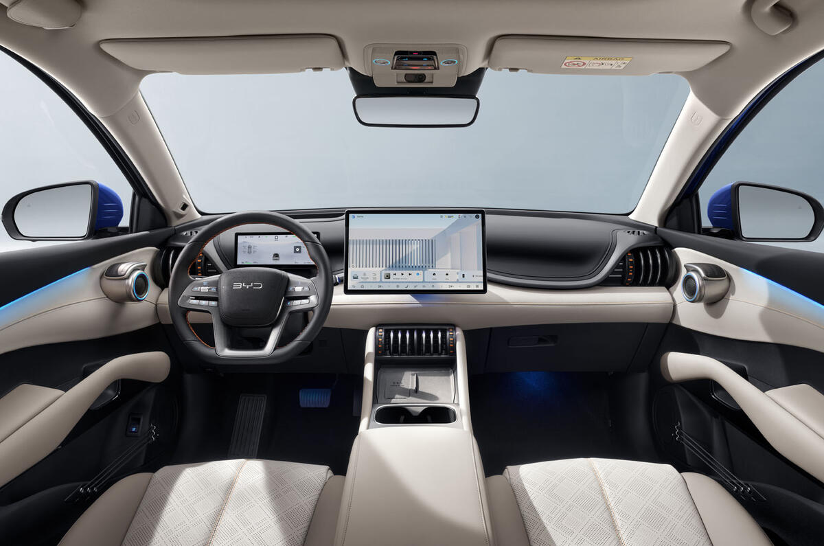 BYD Atto 3 Evo dashboard