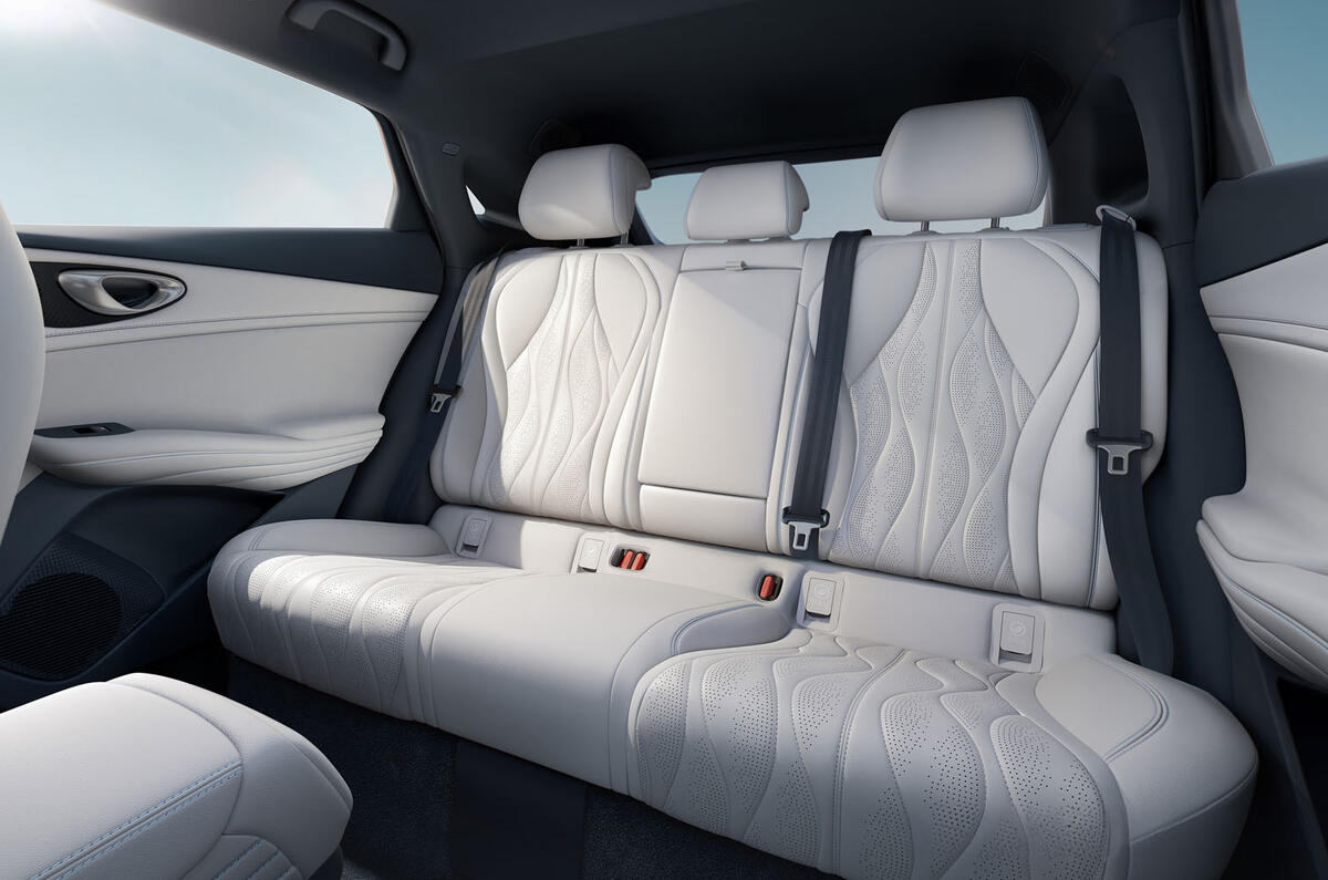 BYD Seal 06 GT interior rear BYD Seal 06 GT interior rear