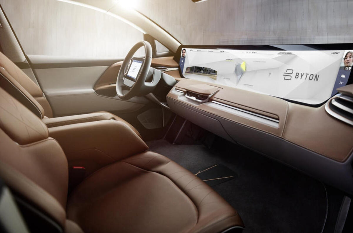 Byton SUV concept