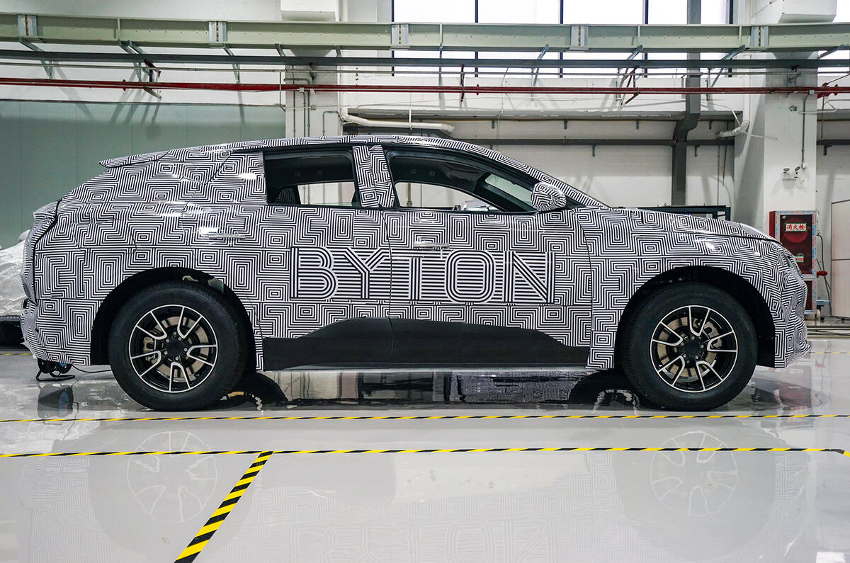 2019 Byton electric SUV begins testing ahead of 2019 launch