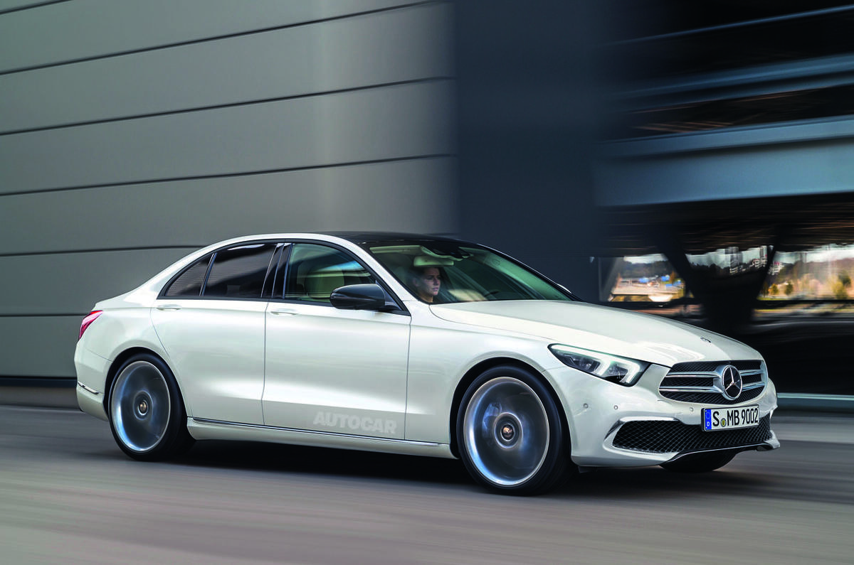 2020 Mercedes-Benz C-Class, as imagined by Autocar
