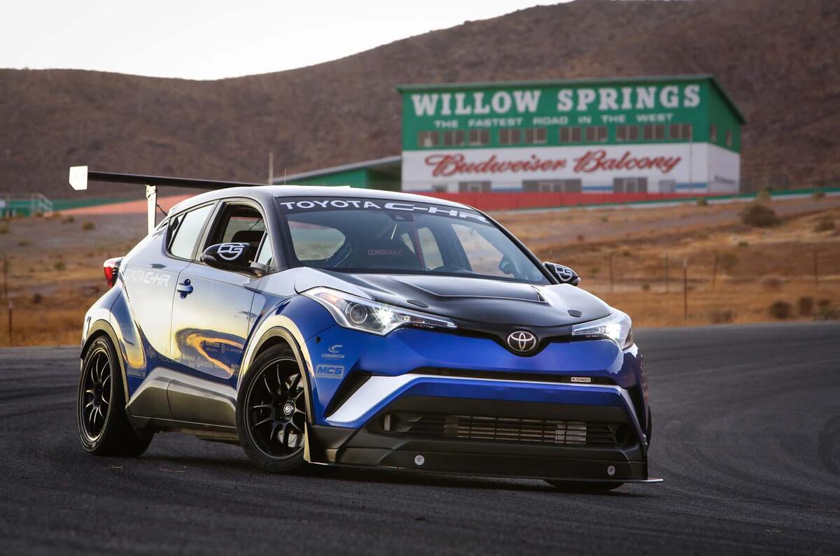 Modified Toyota C-HR primed to beat FWD Nurburgring lap record