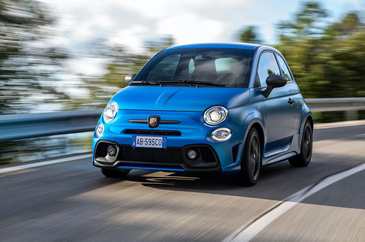 2021 Abarth 595 facelift 2021 Abarth 595 facelift