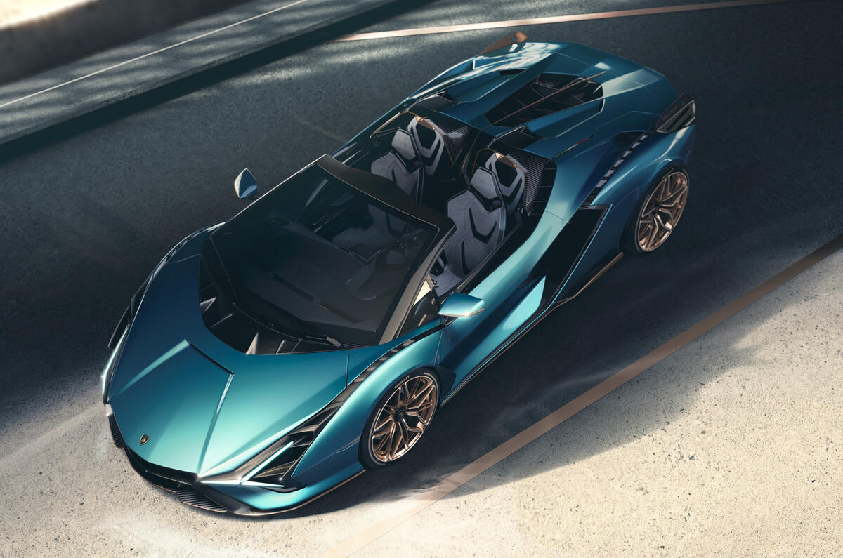 2020 Lamborghini Sian Roadster - top 2020 Lamborghini Sian Roadster - top