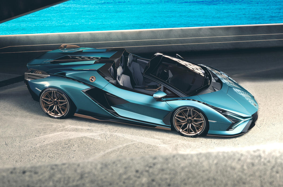 2020 Lamborghini Sian Roadster - top 2020 Lamborghini Sian Roadster - top
