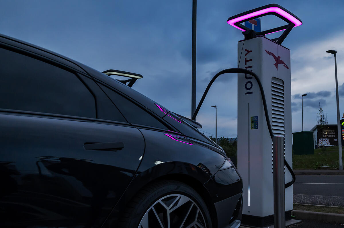 Alongside smart EV-focused navigation, the Hyundai IONIQ 6's 800V charging delivers faster top-ups Alongside smart EV-focused navigation, the Hyundai IONIQ 6's 800V charging delivers faster top-ups
