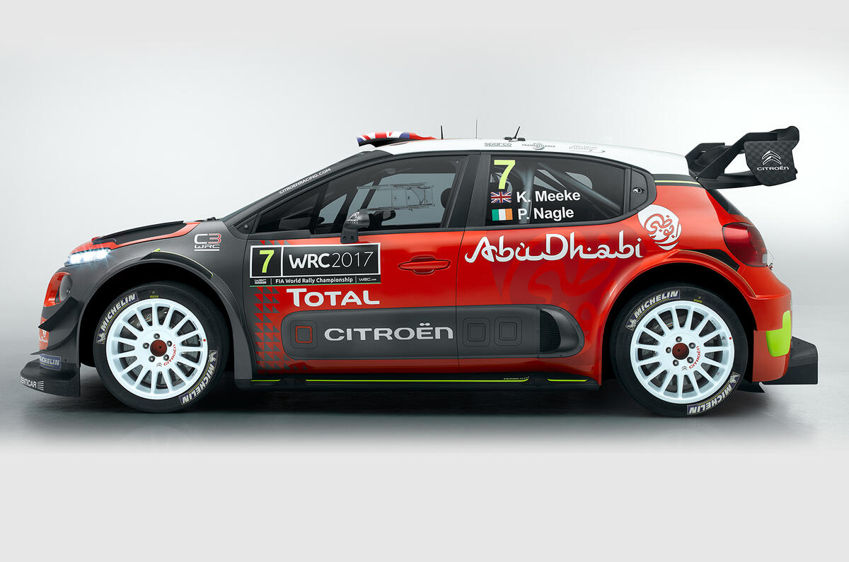 Citroen C3 WRC revealed ahead of 2017 World Rally Championship