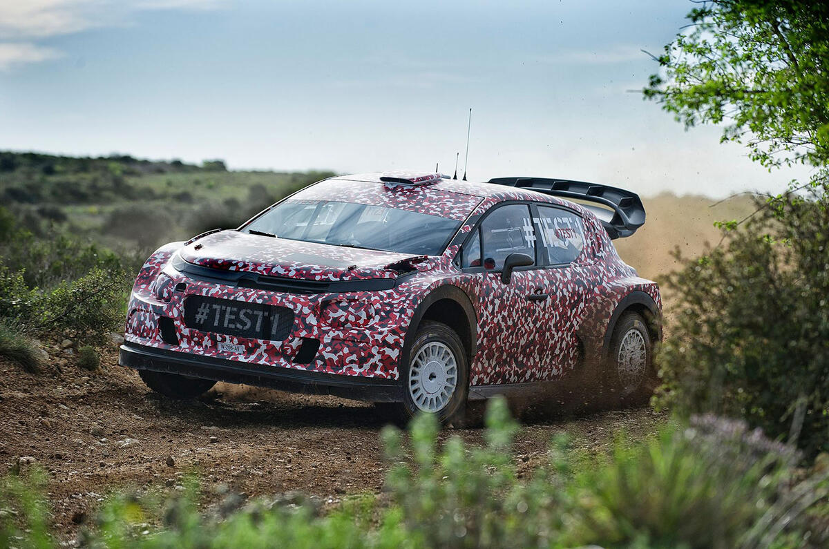 2017 Citroen C3 WRC