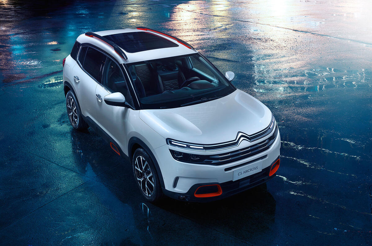Citroen C5 Aircross revealed at Shanghai motor show