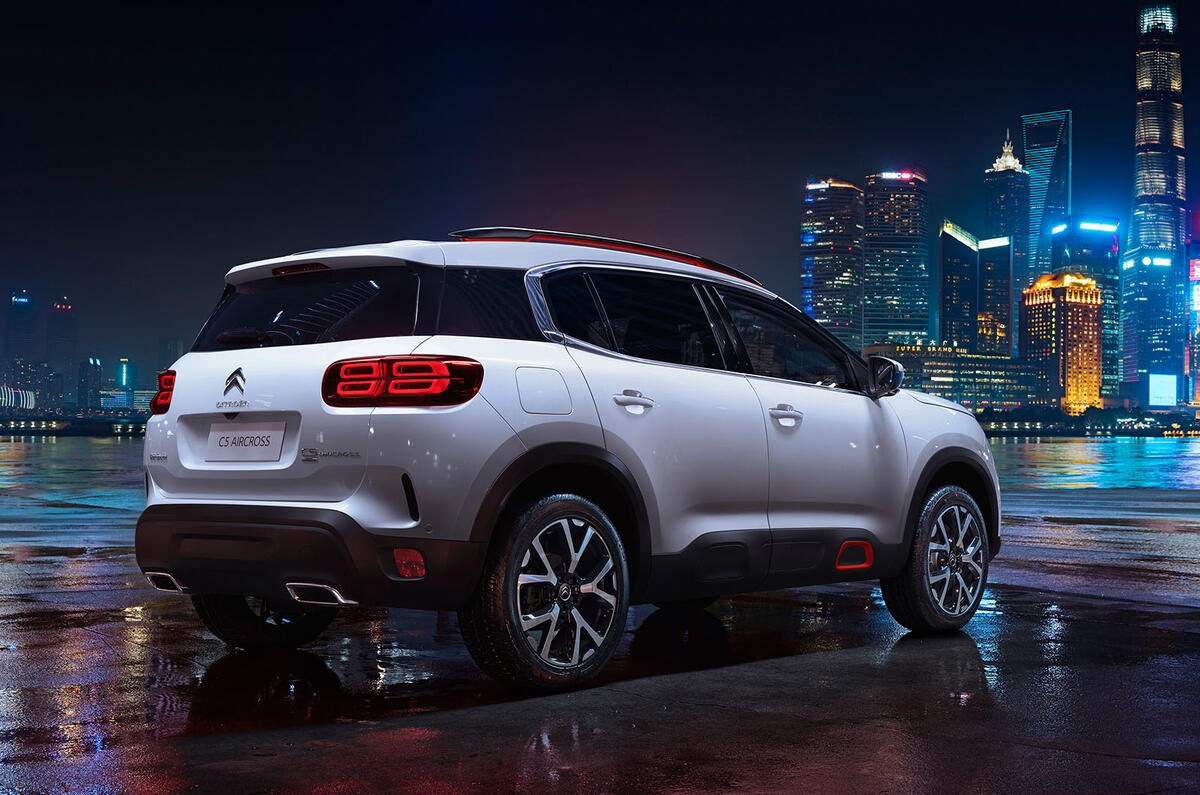 Citroen C5 Aircross revealed at Shanghai motor show