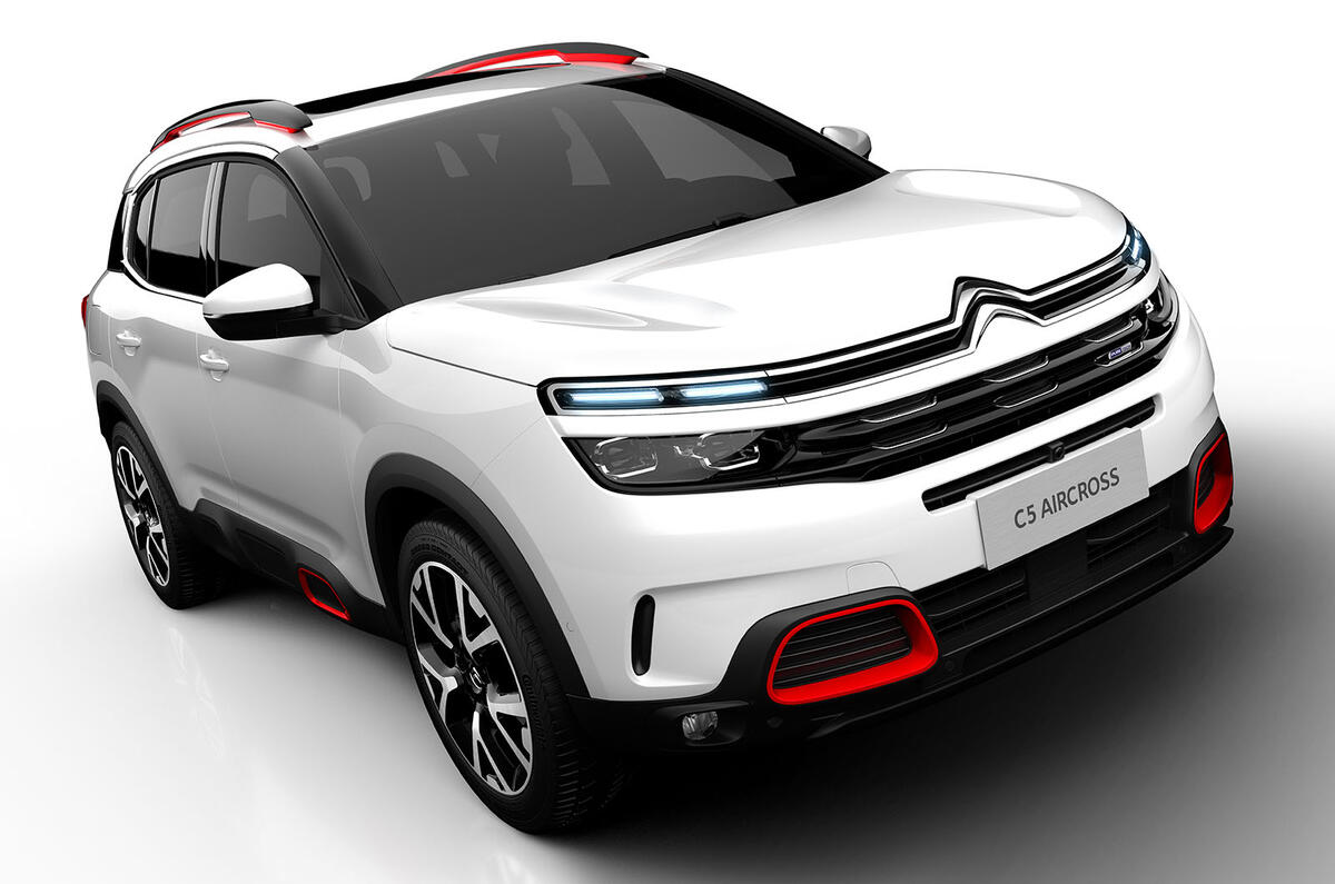 Citroen C5 Aircross revealed at Shanghai motor show