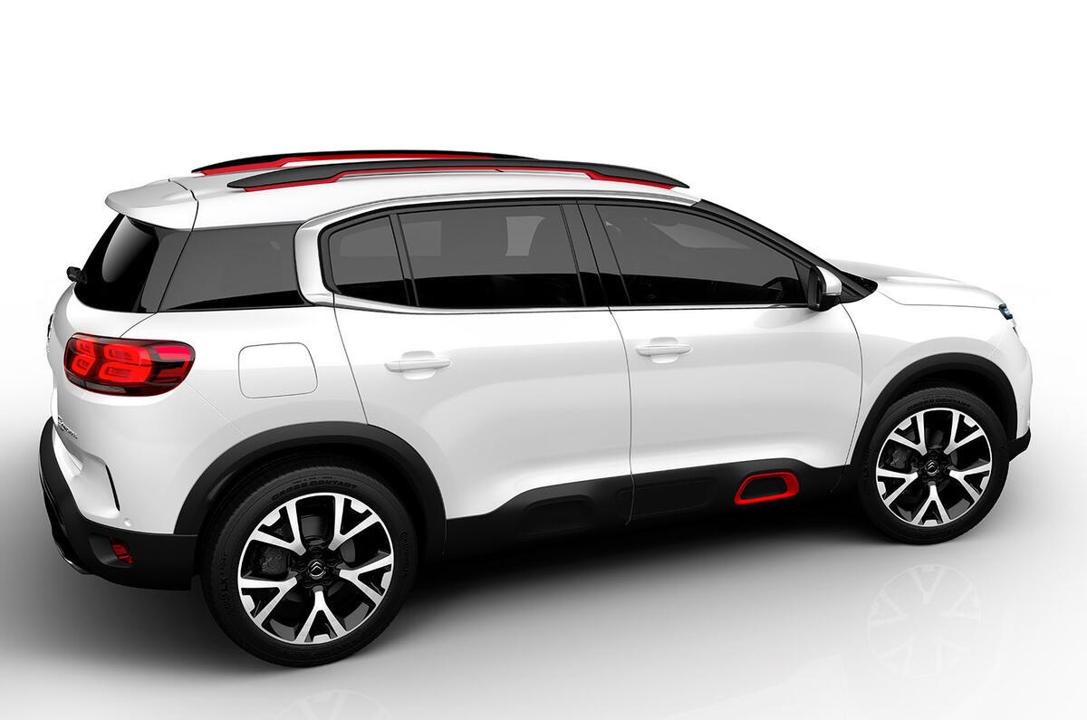 Citroen C5 Aircross revealed at Shanghai motor show