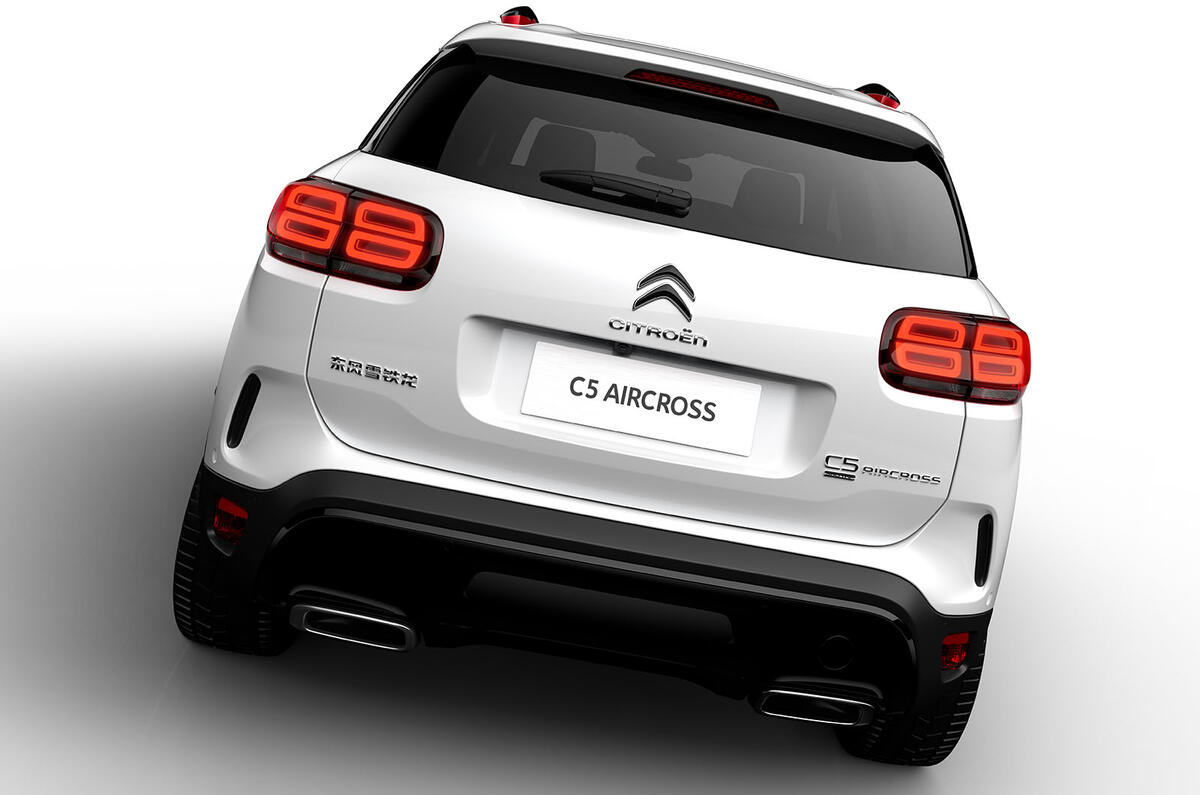 Citroen C5 Aircross revealed at Shanghai motor show