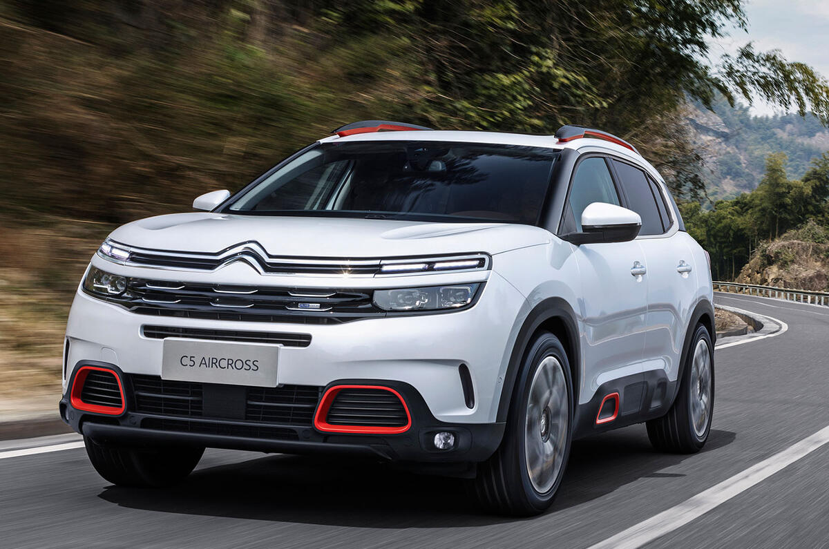 Citroen C5 Aircross revealed at Shanghai motor show