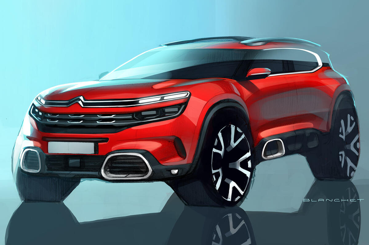 Citroen C5 Aircross revealed at Shanghai motor show