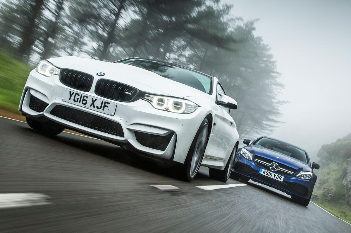 Mercedes-AMG C63 S Coupé vs BMW M4 Competition Pack