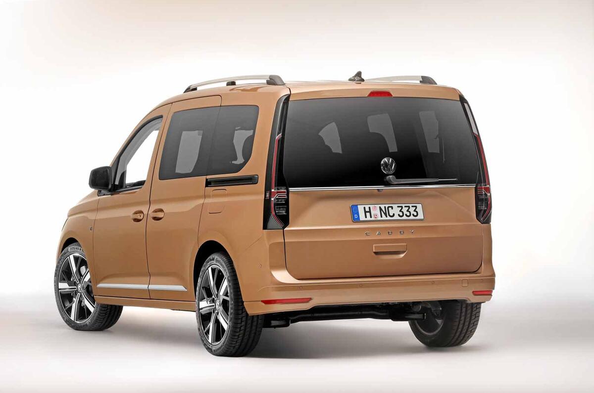 New VW caddy rear