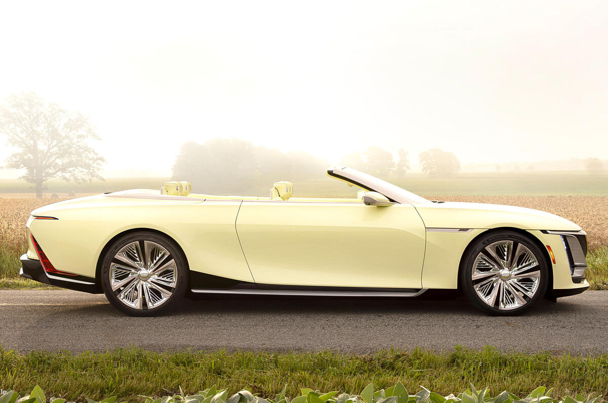 Cadillac Sollei concept side