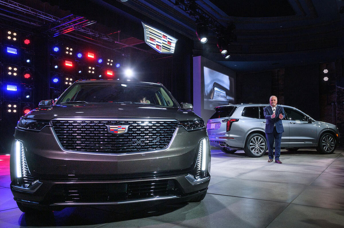 Cadillac XT6 reveal, Detroit motor show 2019