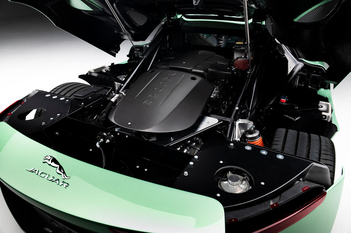 Callum Jaguar C X75 2 engine bay Callum Jaguar C X75 2 engine bay