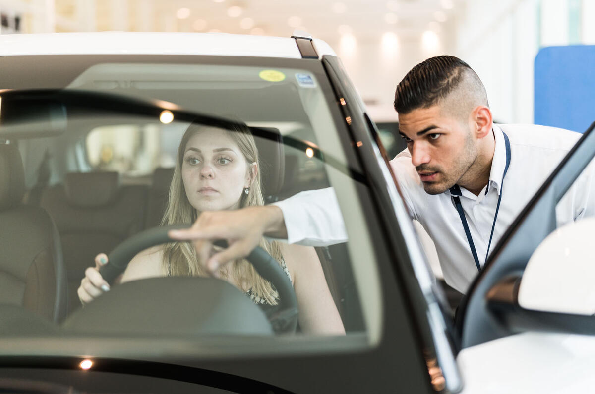 Car dealer image credit Getty Images